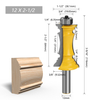 Line modeling Handrail Router Bit for woodworking