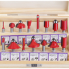 LAVIE Popular Router Bits Set for Woodworking Wooden Box Plastic Box