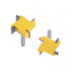 8MM Shank 12.7mm knife 4-edgeT Type Slotting Cutter With Carbide Router Bit Woodworking Milling Cutter For Wood Face Mill