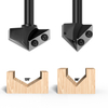 1PCS 90 Degree 120 Degree V-Shaped Milling Cutter Engraving Router Bit For Wood 12.7mm End Mill For Wood Slotting