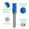 8mm Shank Flush Trim Router Bit Pattern Bit Top Bottom Bearing 1/2" Blade Template Wood Milling Cutter Carpenter