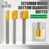 Extension Long Cleaning Bottom Router Bits for woodworking
