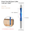 Solid Carbide Flush Trim Bit Nano Coating