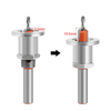 Countersink Drill Bit Set for Wood Adjustable with Stop Screw Hole for Woodworking