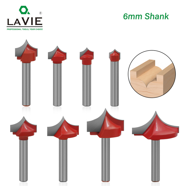 Sharp Mouthed Carving Router Bit for Woodworking Milling Cutter