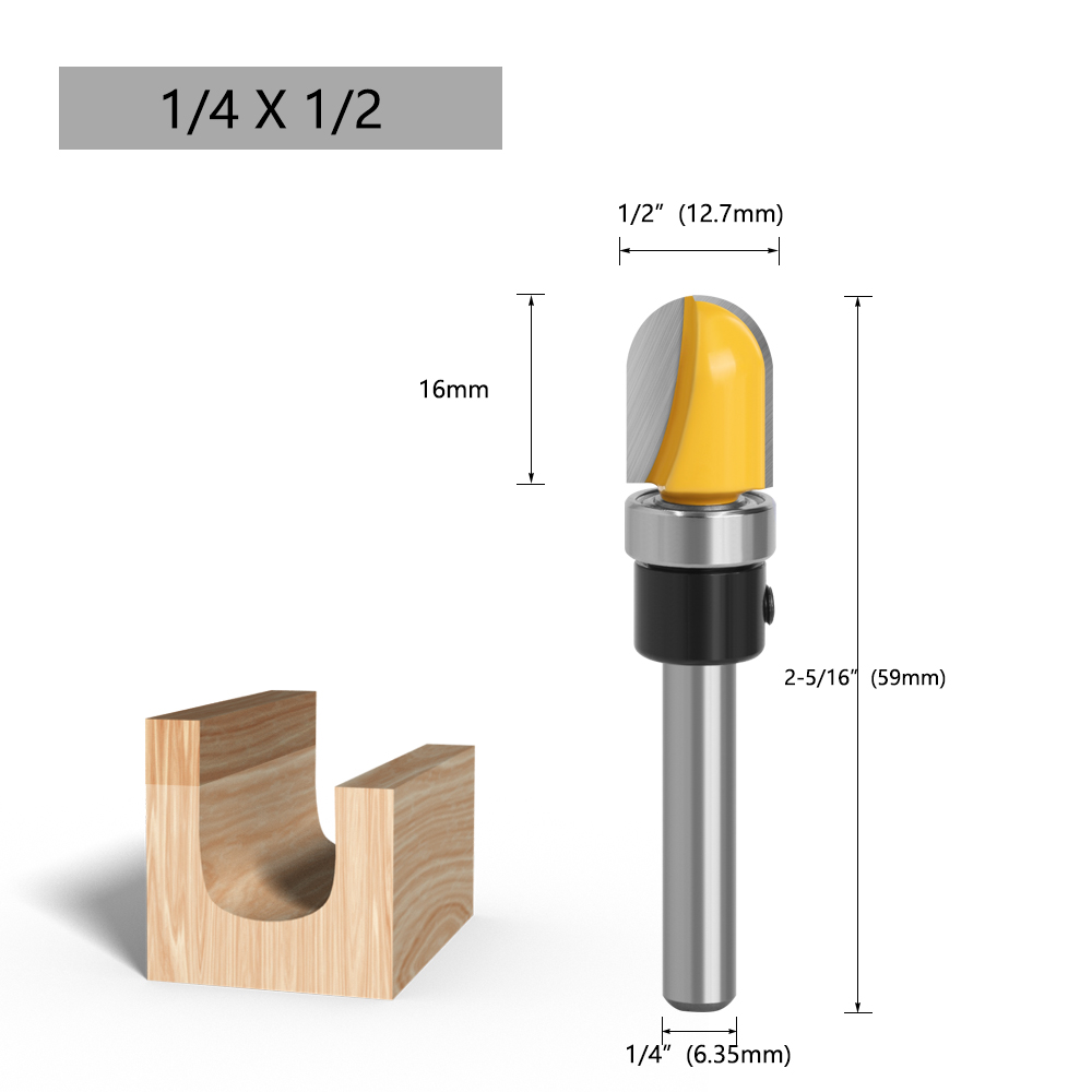  Round Nose Bit with Bearing