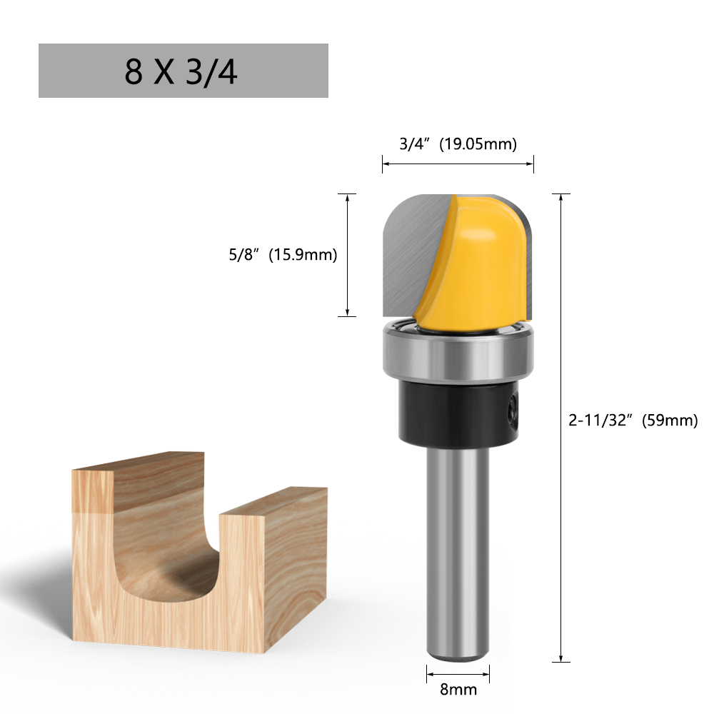  Round Nose Bit with Bearing