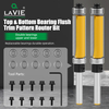 Top & Bottom Bearing Flush Trim Router Bits 12pcs Set