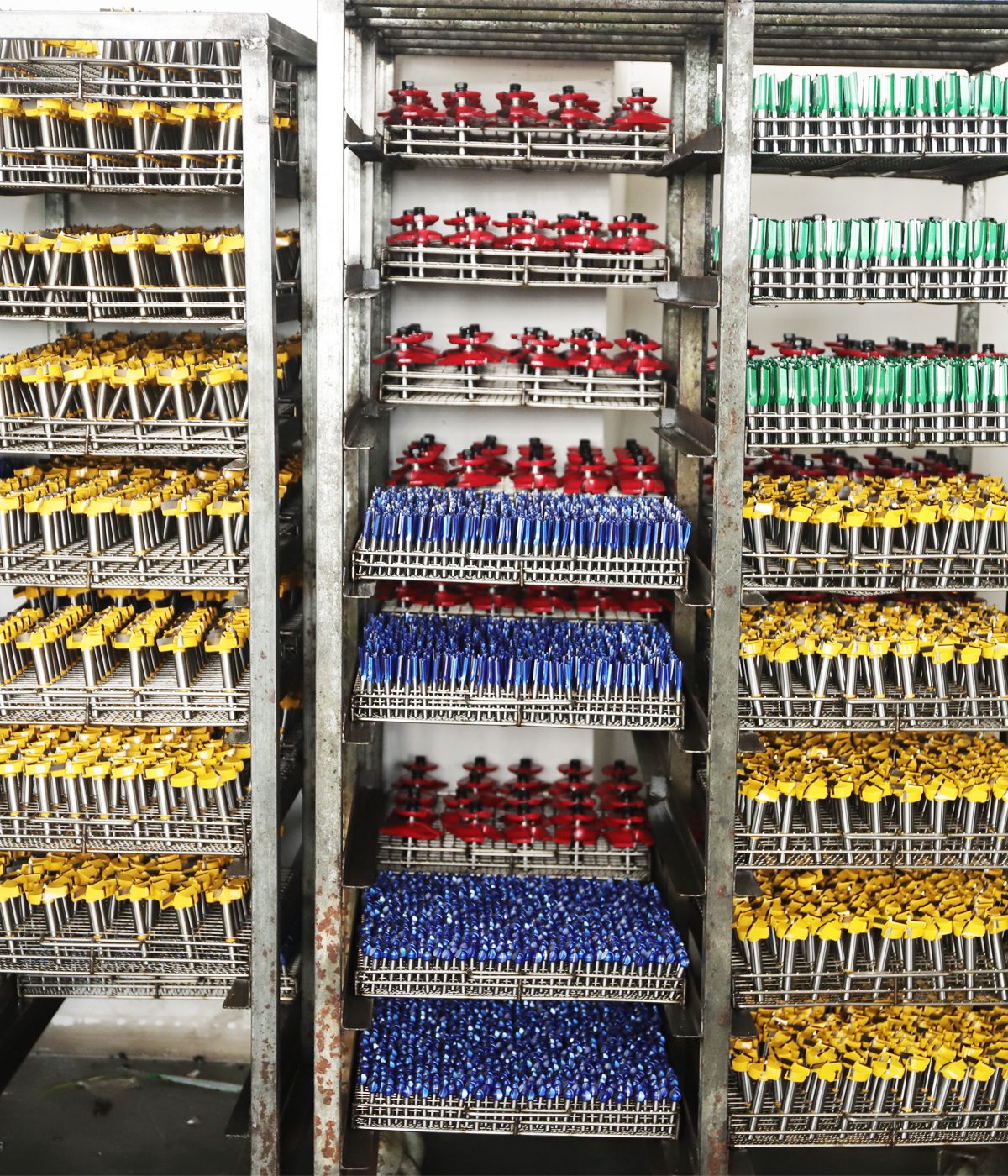 High-capacity daily production line of cutting tools