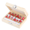 LAVIE Popular Router Bits Set for Woodworking Wooden Box Plastic Box