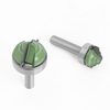 4pcs Set 8mm Shank Router Bit Bearing Double Roman Ogee Edging Milling Cutter For Wood Woodwork Line Knife Hobbing