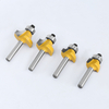 6mm or 1/4 Shank Corner Rounding Over Router Bit With Bearing Wood Milling Cutter Tungsten Carbide For Woodworking Tool