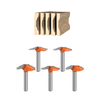 1 Piece 6mm 6.35mm Knife Switch Spot for Wood Cutting Door jambs Made of Carbide Material for Old style Entryway Cupboards in Carpentry