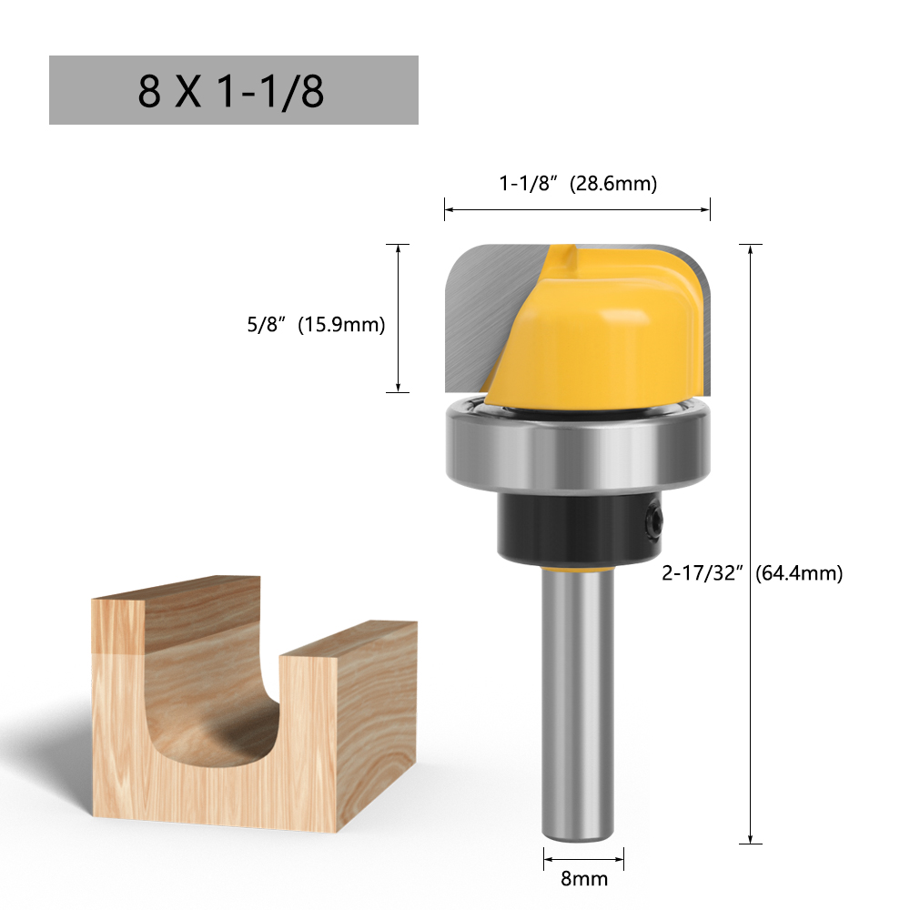  Round Nose Bit with Bearing