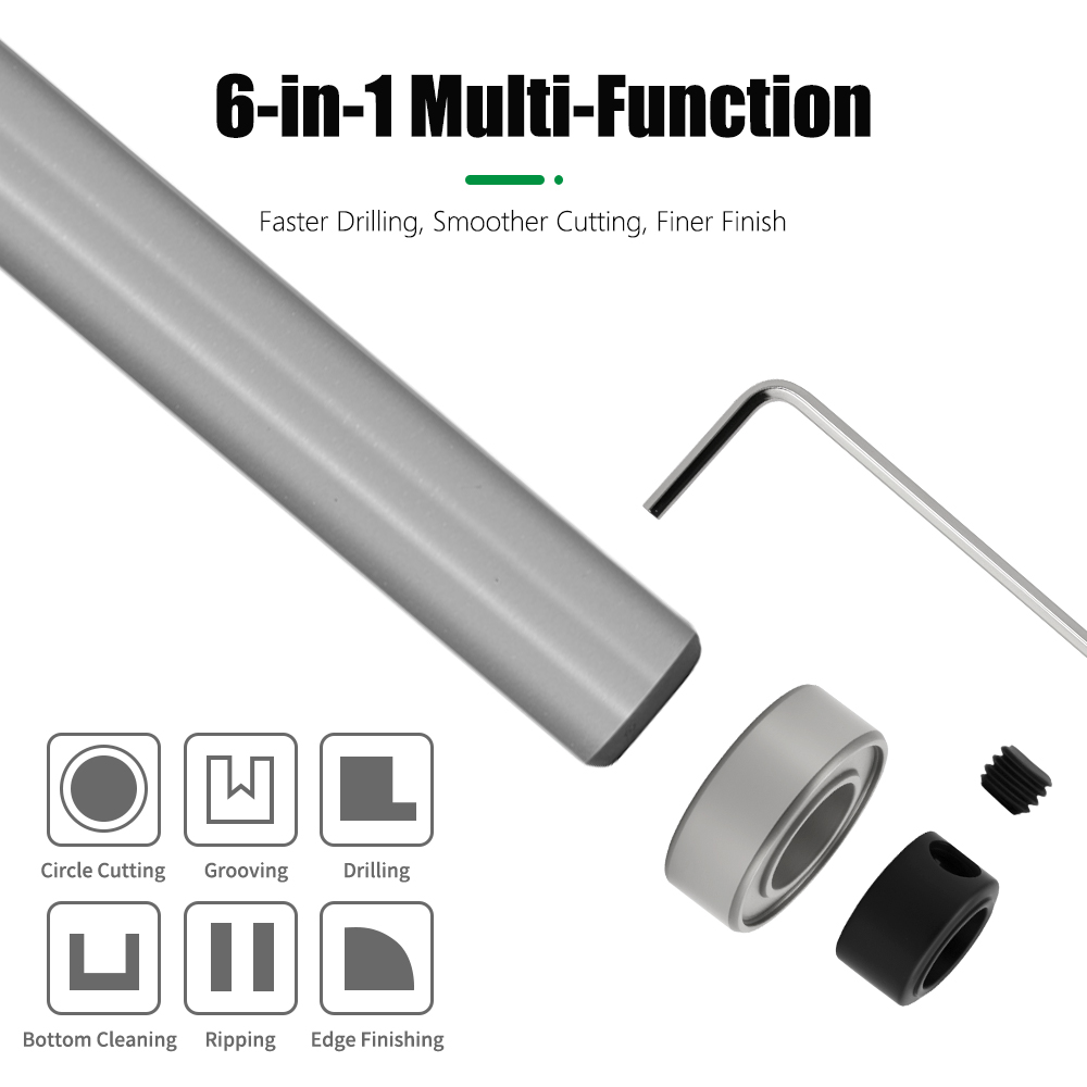 Durable Straight Bit for Switch Slotting