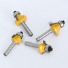 6mm or 1/4 Shank Corner Rounding Over Router Bit With Bearing Wood Milling Cutter Tungsten Carbide For Woodworking Tool