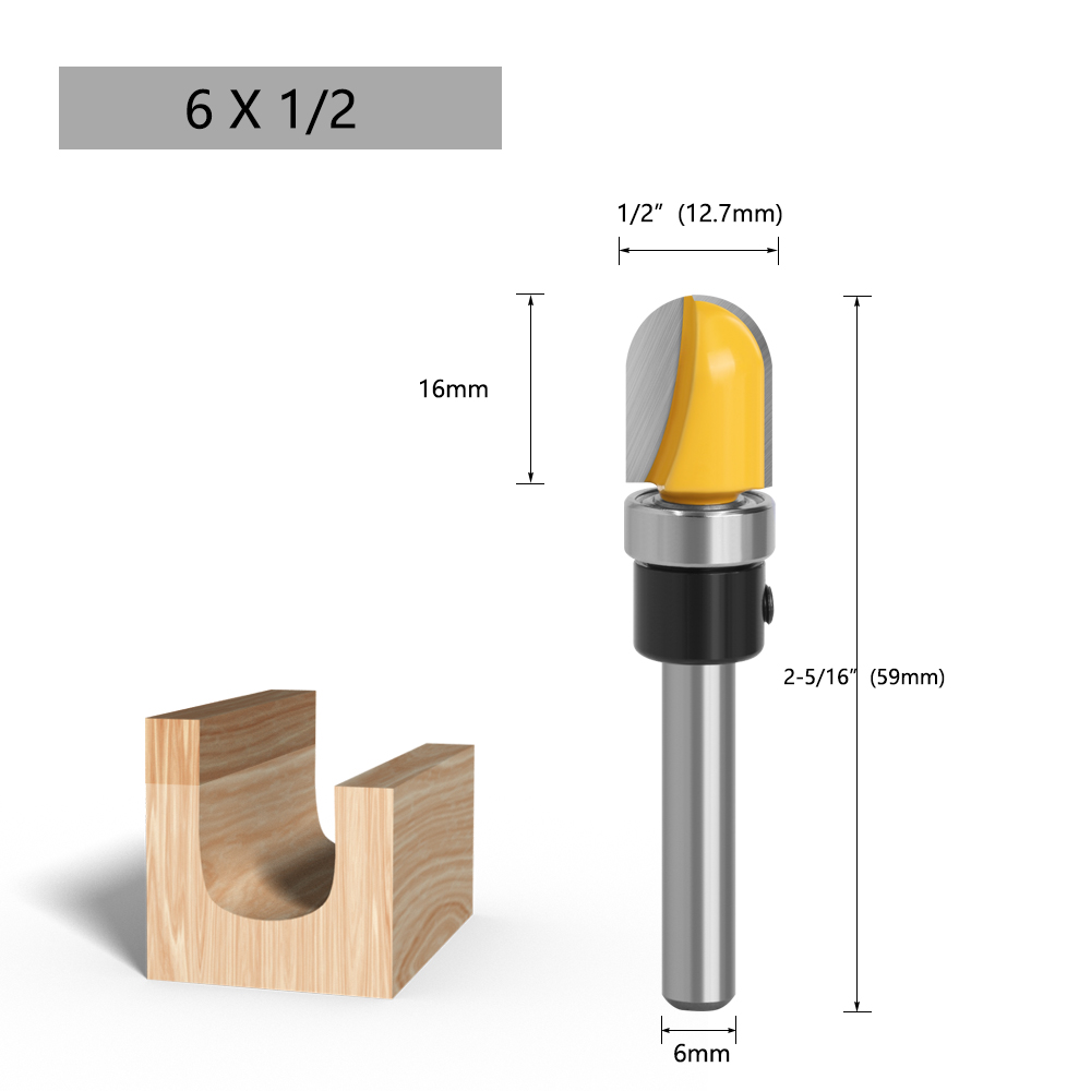  Round Nose Bit with Bearing