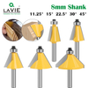  Chamfer Router Bits 11.25/15/22.5/30/45 Degree 