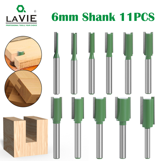 Straight Bit Router Bits 