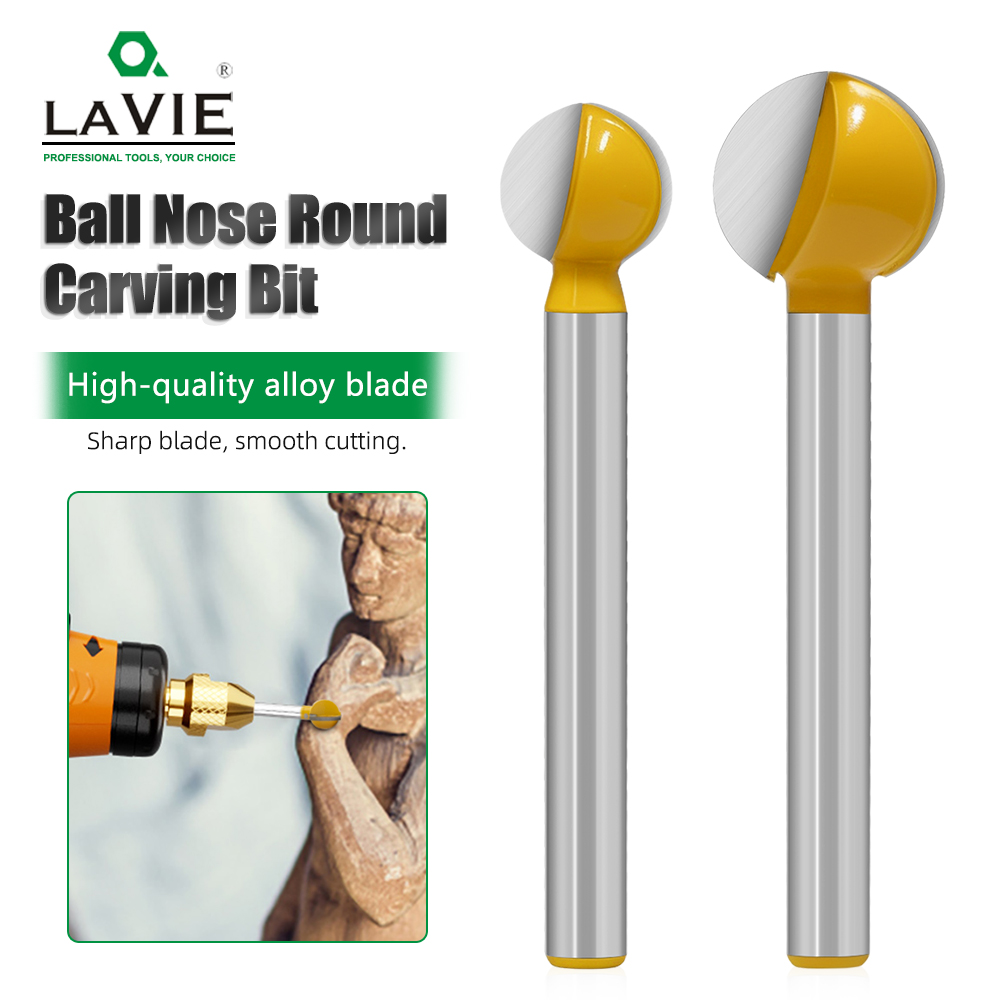 Ball Nose Router Bit Carbide Wood Sculpting